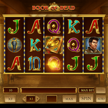 Nine Casino - Book of Dead Slot Game