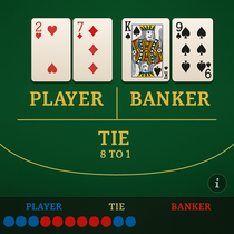 Nine Casino - Baccarat Table Game - Fast-Paced Action